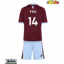 Aston Villa Pau Torres #14 Replica Home Minikit 2026-27 Short Sleeve (+ pants)